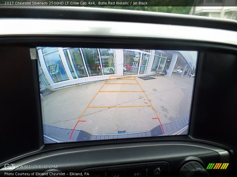 Butte Red Metallic / Jet Black 2017 Chevrolet Silverado 2500HD LT Crew Cab 4x4