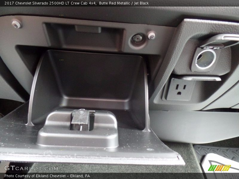 Butte Red Metallic / Jet Black 2017 Chevrolet Silverado 2500HD LT Crew Cab 4x4