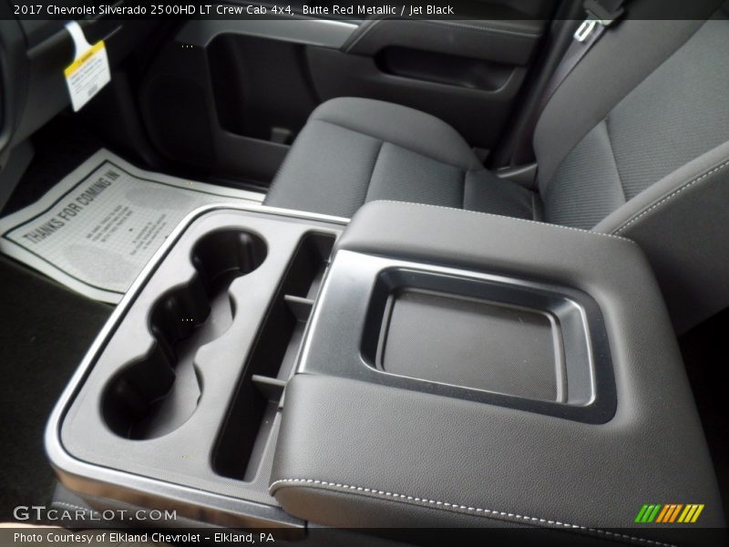 Butte Red Metallic / Jet Black 2017 Chevrolet Silverado 2500HD LT Crew Cab 4x4