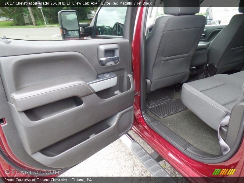 Butte Red Metallic / Jet Black 2017 Chevrolet Silverado 2500HD LT Crew Cab 4x4