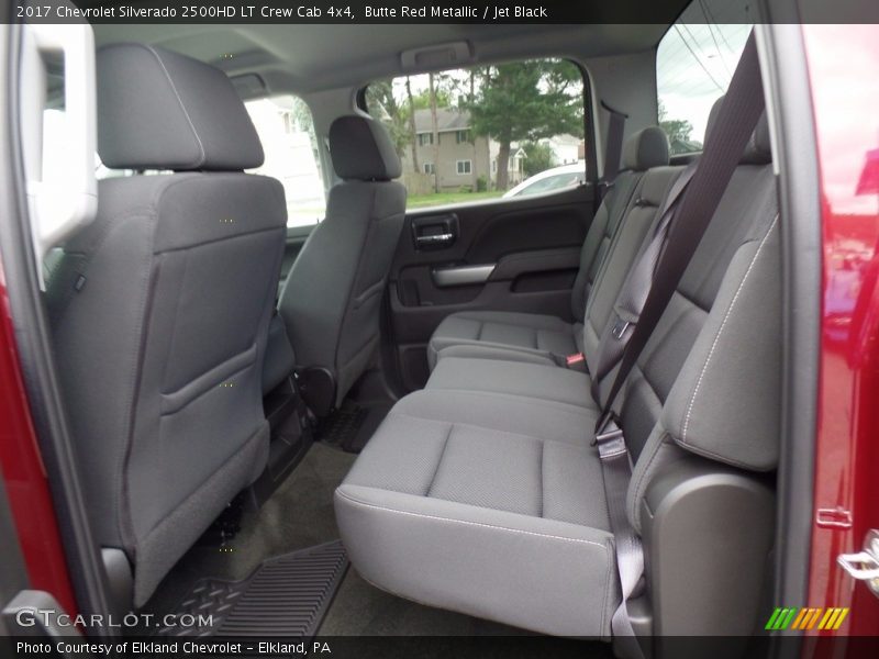 Butte Red Metallic / Jet Black 2017 Chevrolet Silverado 2500HD LT Crew Cab 4x4