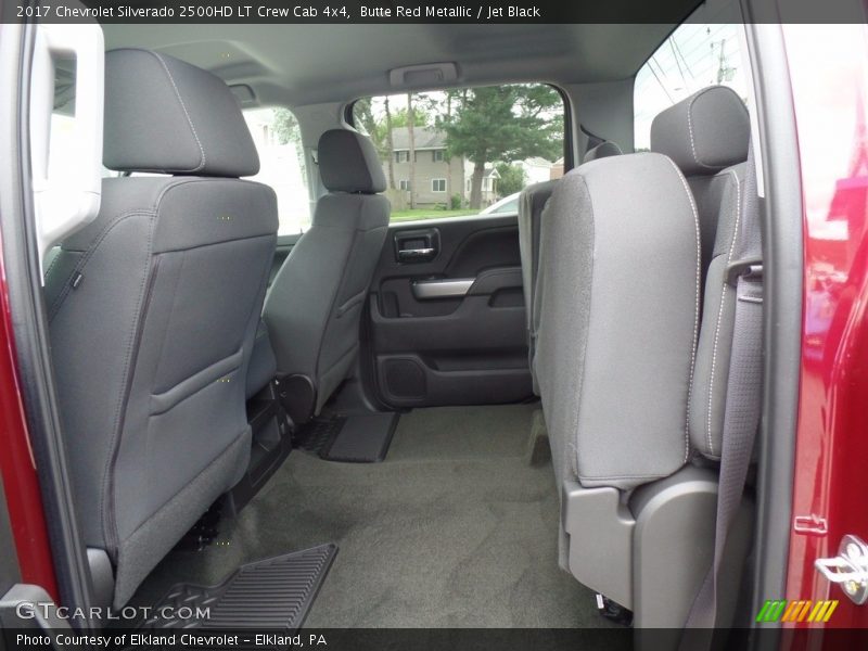 Butte Red Metallic / Jet Black 2017 Chevrolet Silverado 2500HD LT Crew Cab 4x4