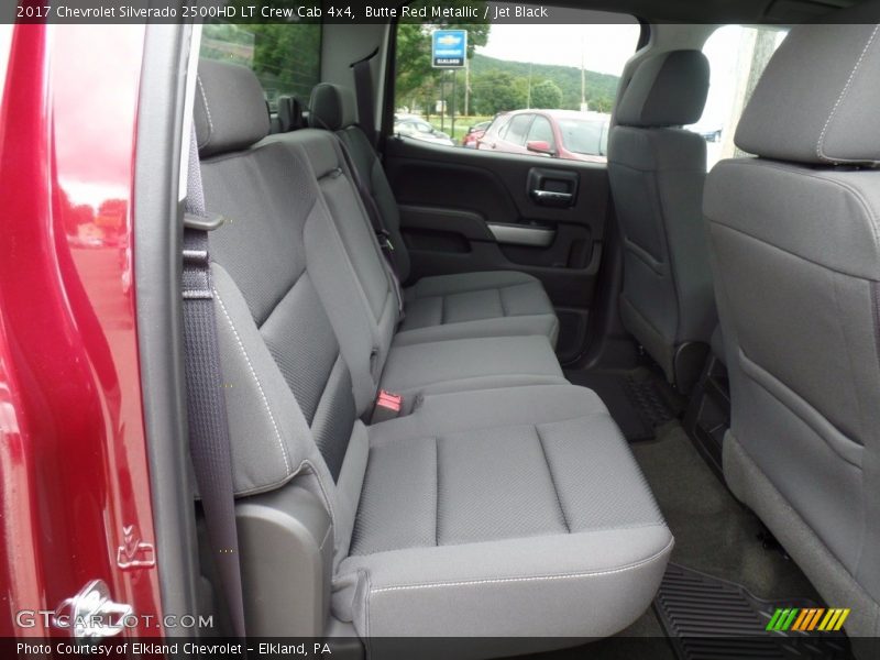 Butte Red Metallic / Jet Black 2017 Chevrolet Silverado 2500HD LT Crew Cab 4x4