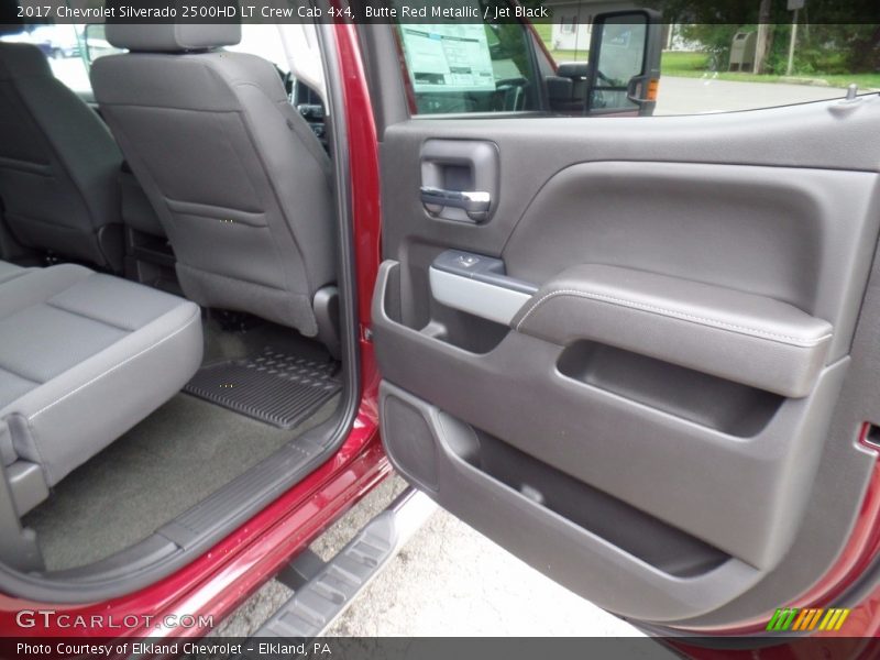 Butte Red Metallic / Jet Black 2017 Chevrolet Silverado 2500HD LT Crew Cab 4x4