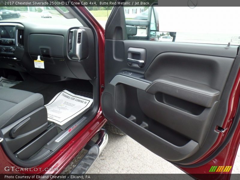 Butte Red Metallic / Jet Black 2017 Chevrolet Silverado 2500HD LT Crew Cab 4x4