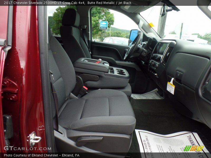 Butte Red Metallic / Jet Black 2017 Chevrolet Silverado 2500HD LT Crew Cab 4x4