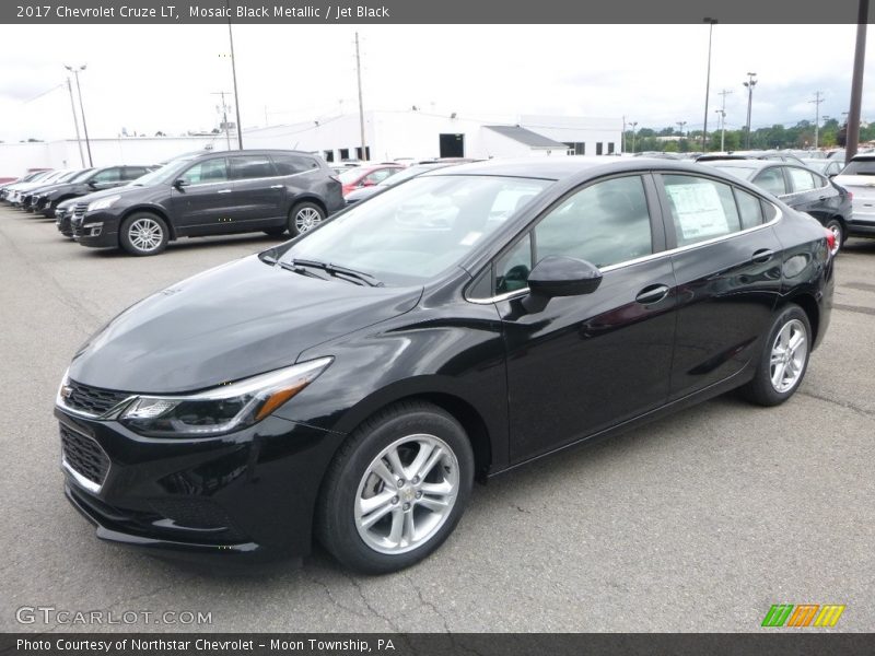 Mosaic Black Metallic / Jet Black 2017 Chevrolet Cruze LT
