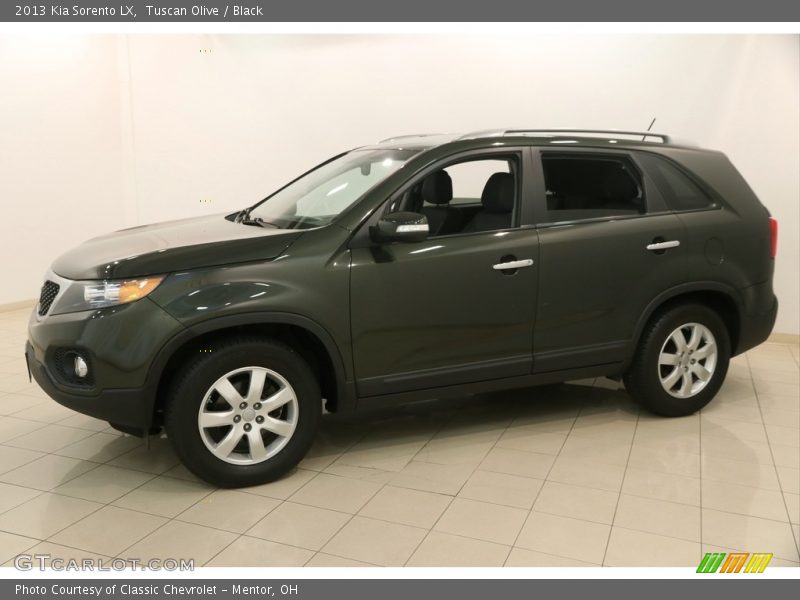 Tuscan Olive / Black 2013 Kia Sorento LX