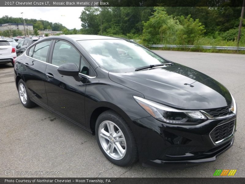 Mosaic Black Metallic / Jet Black 2017 Chevrolet Cruze LT
