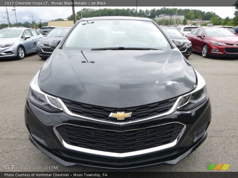 Mosaic Black Metallic / Jet Black 2017 Chevrolet Cruze LT
