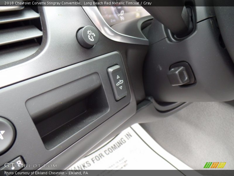 Long Beach Red Metallic Tintcoat / Gray 2018 Chevrolet Corvette Stingray Convertible