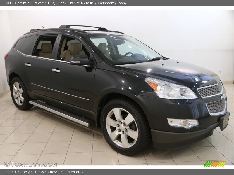 Black Granite Metallic / Cashmere/Ebony 2011 Chevrolet Traverse LTZ