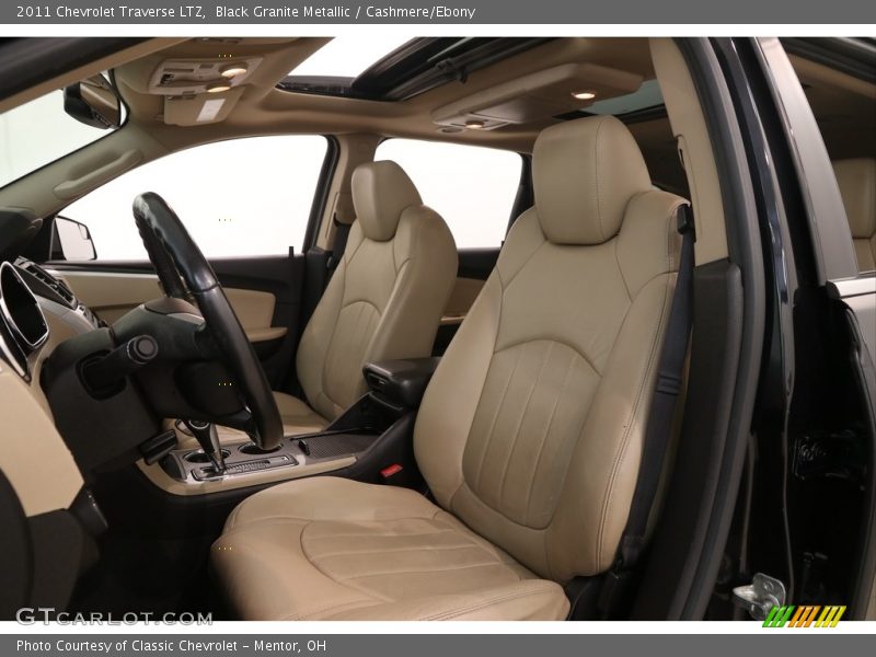 Black Granite Metallic / Cashmere/Ebony 2011 Chevrolet Traverse LTZ