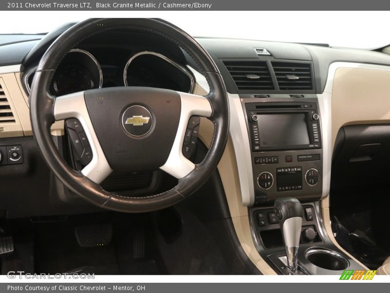 Black Granite Metallic / Cashmere/Ebony 2011 Chevrolet Traverse LTZ