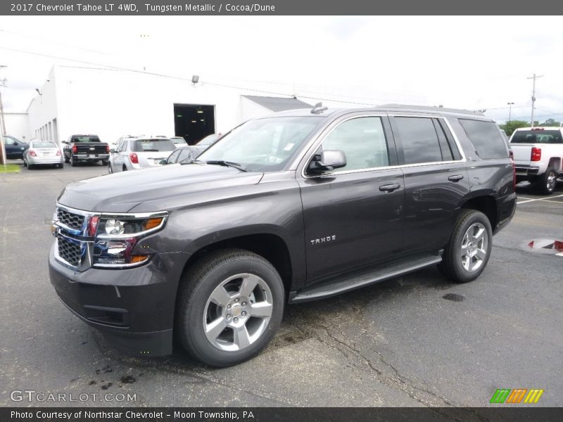 Tungsten Metallic / Cocoa/Dune 2017 Chevrolet Tahoe LT 4WD