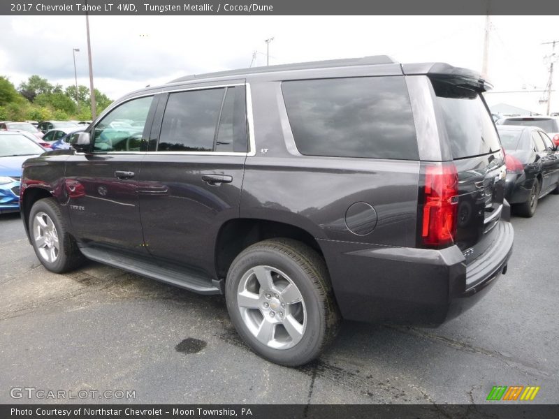 Tungsten Metallic / Cocoa/Dune 2017 Chevrolet Tahoe LT 4WD