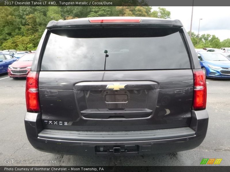 Tungsten Metallic / Cocoa/Dune 2017 Chevrolet Tahoe LT 4WD