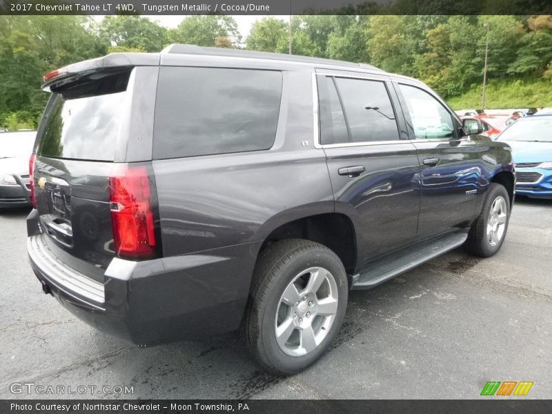 Tungsten Metallic / Cocoa/Dune 2017 Chevrolet Tahoe LT 4WD