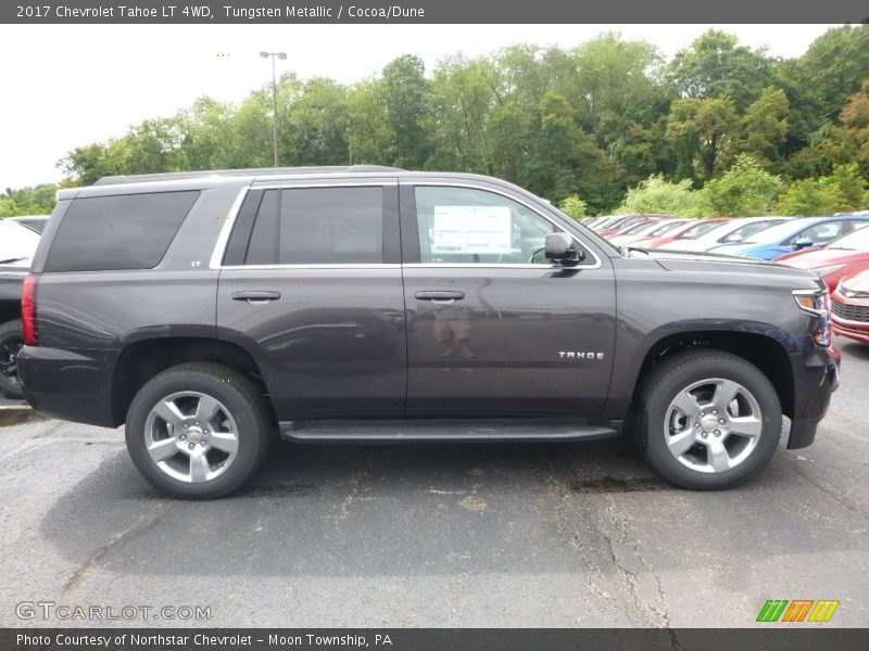 Tungsten Metallic / Cocoa/Dune 2017 Chevrolet Tahoe LT 4WD