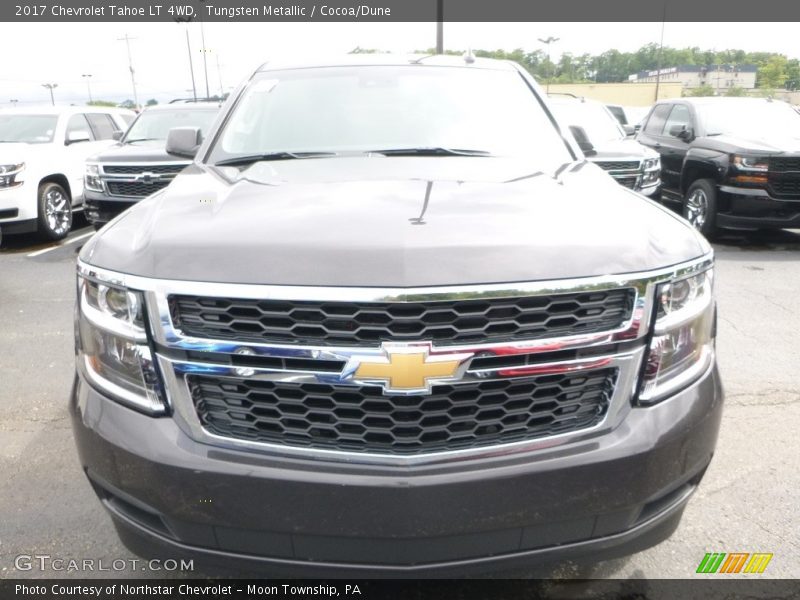Tungsten Metallic / Cocoa/Dune 2017 Chevrolet Tahoe LT 4WD