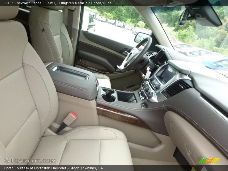 Tungsten Metallic / Cocoa/Dune 2017 Chevrolet Tahoe LT 4WD