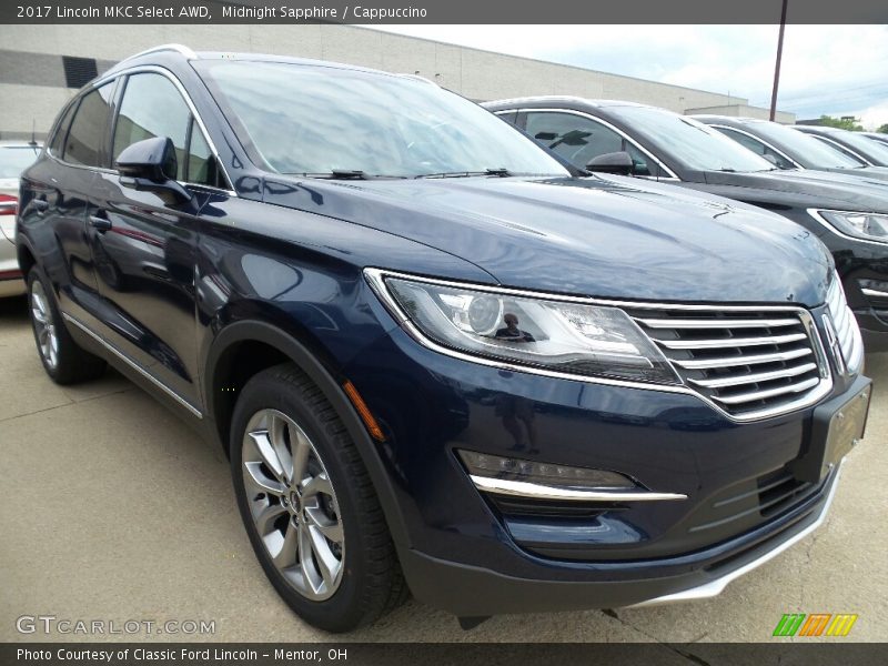 Midnight Sapphire / Cappuccino 2017 Lincoln MKC Select AWD