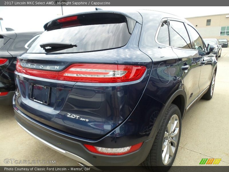 Midnight Sapphire / Cappuccino 2017 Lincoln MKC Select AWD