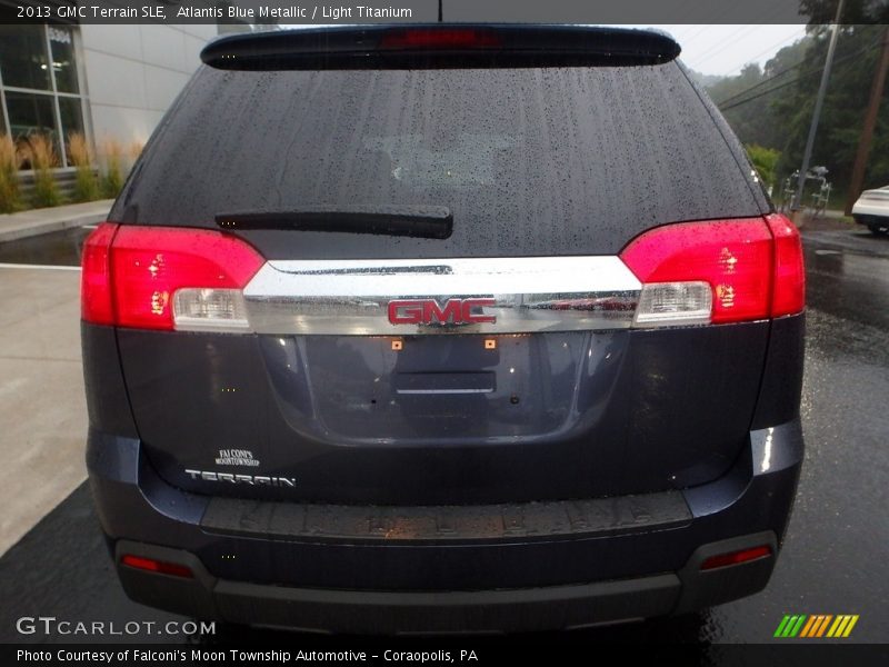 Atlantis Blue Metallic / Light Titanium 2013 GMC Terrain SLE