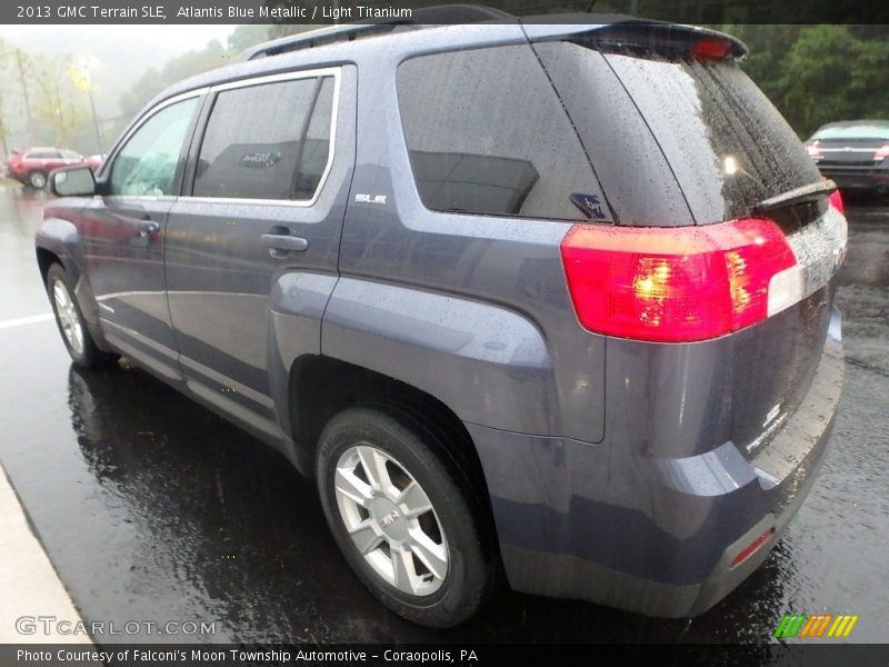 Atlantis Blue Metallic / Light Titanium 2013 GMC Terrain SLE