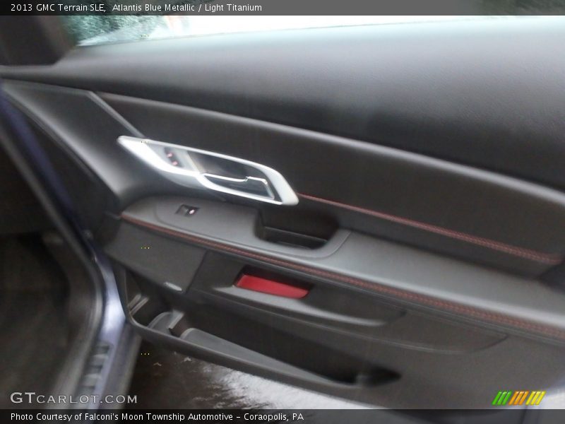 Atlantis Blue Metallic / Light Titanium 2013 GMC Terrain SLE