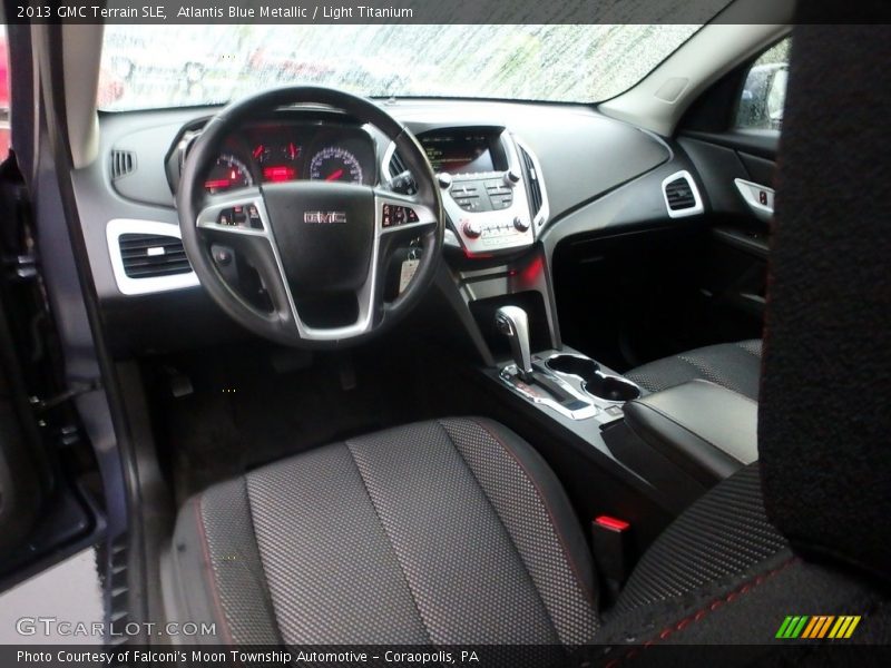 Atlantis Blue Metallic / Light Titanium 2013 GMC Terrain SLE