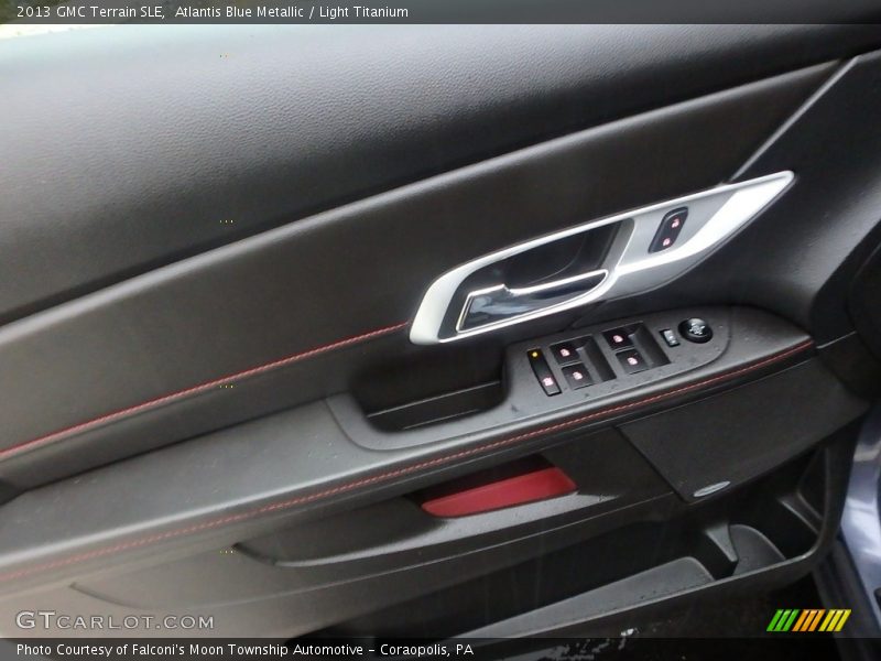 Atlantis Blue Metallic / Light Titanium 2013 GMC Terrain SLE