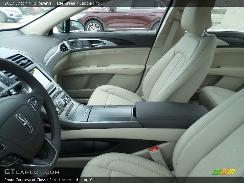 Jade Green / Cappuccino 2017 Lincoln MKZ Reserve