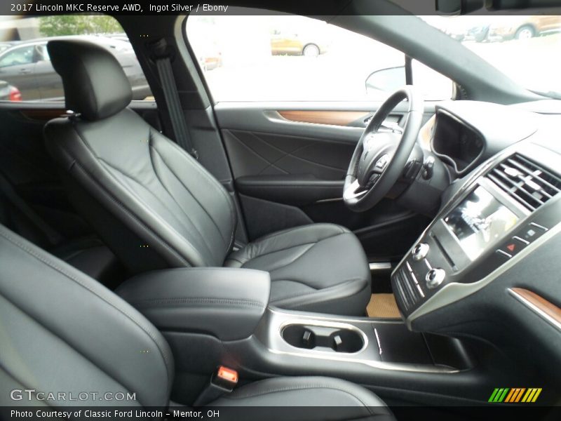 Ingot Silver / Ebony 2017 Lincoln MKC Reserve AWD