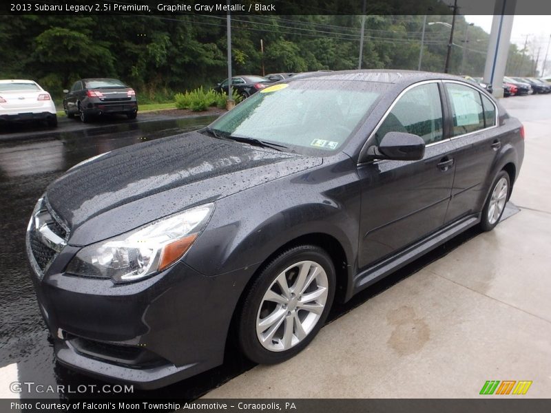 Graphite Gray Metallic / Black 2013 Subaru Legacy 2.5i Premium