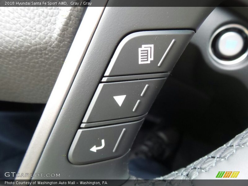 Gray / Gray 2018 Hyundai Santa Fe Sport AWD