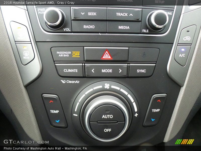 Gray / Gray 2018 Hyundai Santa Fe Sport AWD