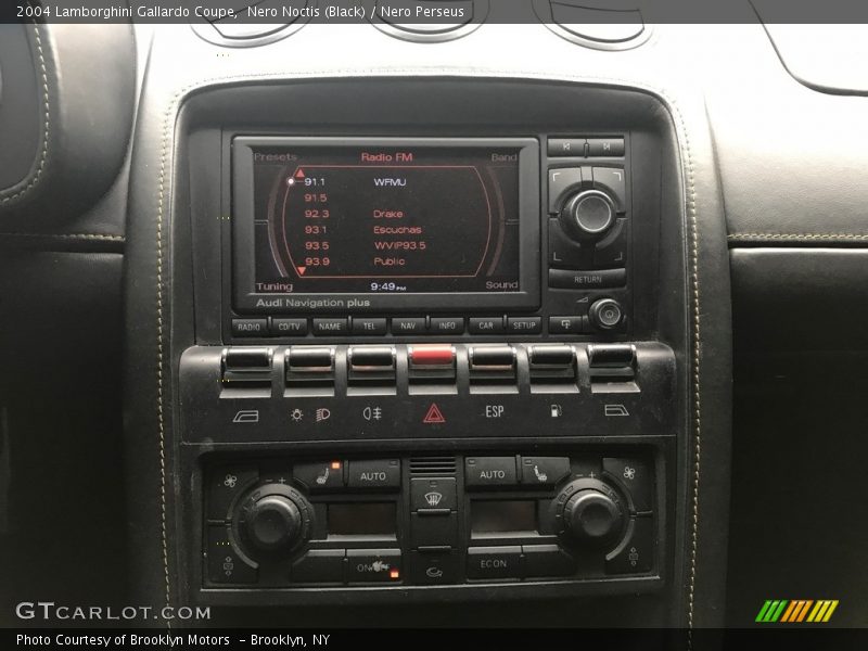 Nero Noctis (Black) / Nero Perseus 2004 Lamborghini Gallardo Coupe