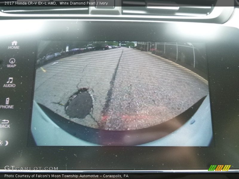 White Diamond Pearl / Ivory 2017 Honda CR-V EX-L AWD