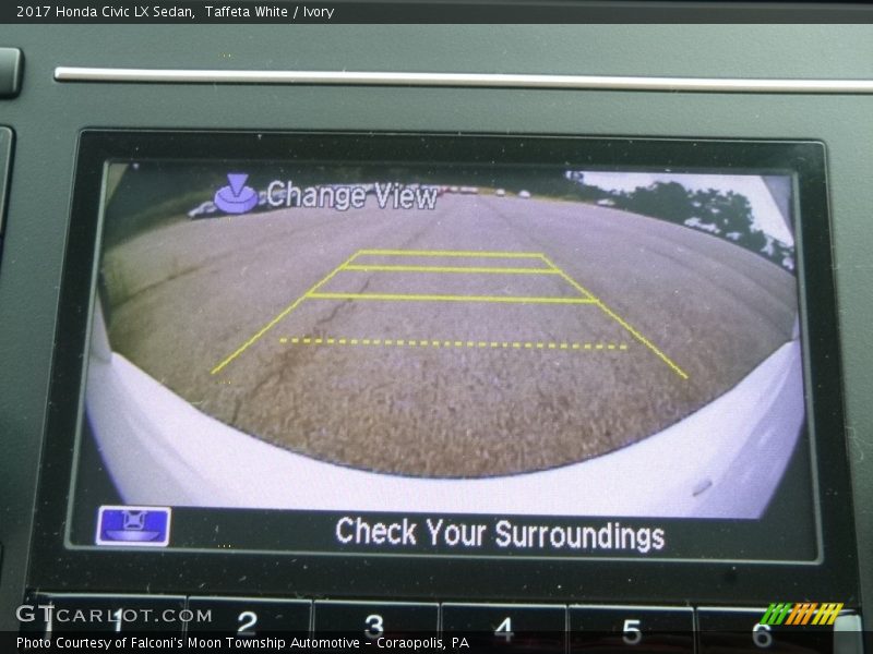 Taffeta White / Ivory 2017 Honda Civic LX Sedan