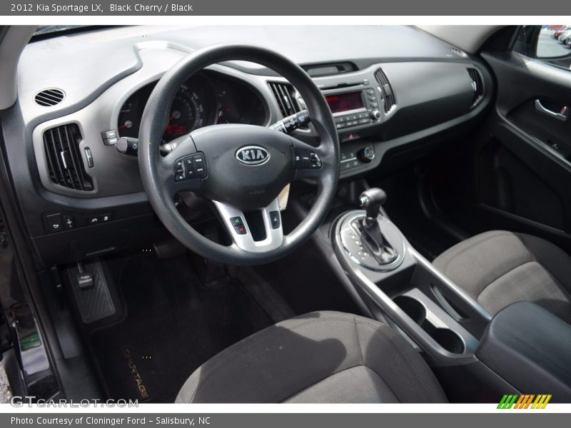 Black Cherry / Black 2012 Kia Sportage LX