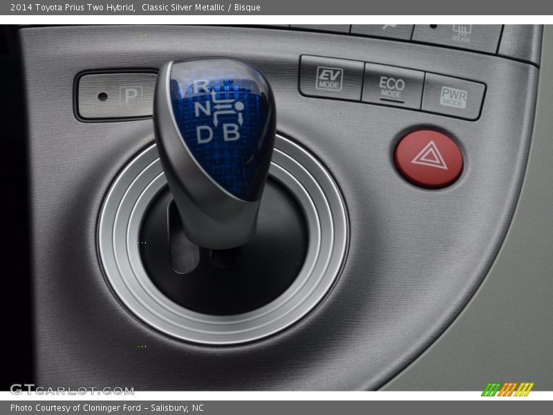 Classic Silver Metallic / Bisque 2014 Toyota Prius Two Hybrid