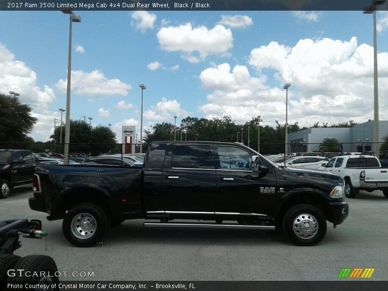 Black / Black 2017 Ram 3500 Limited Mega Cab 4x4 Dual Rear Wheel