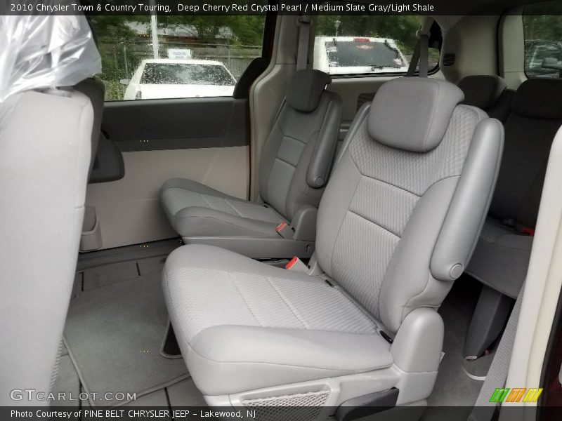 Deep Cherry Red Crystal Pearl / Medium Slate Gray/Light Shale 2010 Chrysler Town & Country Touring