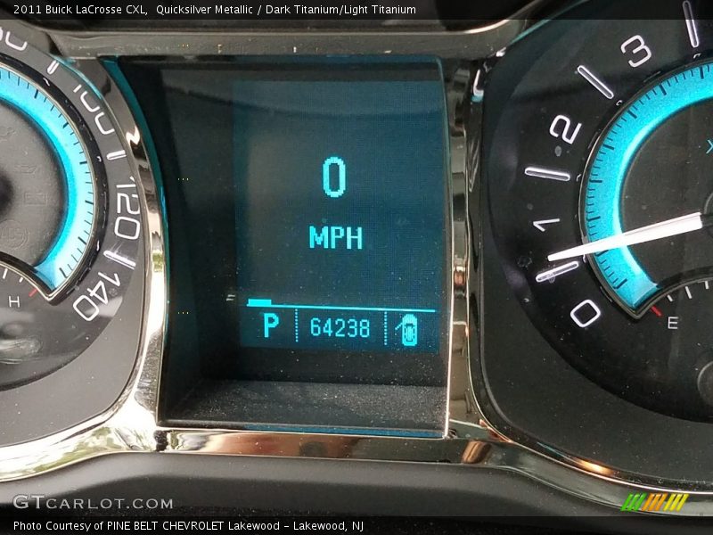 Quicksilver Metallic / Dark Titanium/Light Titanium 2011 Buick LaCrosse CXL