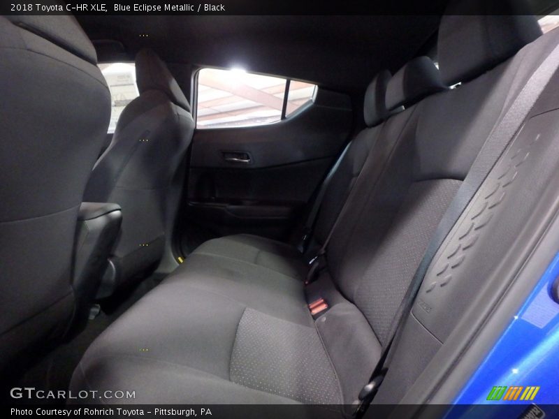 Blue Eclipse Metallic / Black 2018 Toyota C-HR XLE