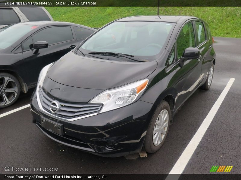 Super Black / Charcoal 2014 Nissan Versa Note SV
