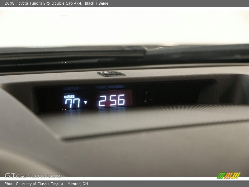 Black / Beige 2008 Toyota Tundra SR5 Double Cab 4x4