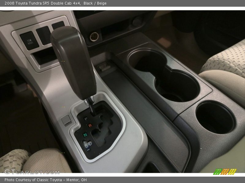 Black / Beige 2008 Toyota Tundra SR5 Double Cab 4x4