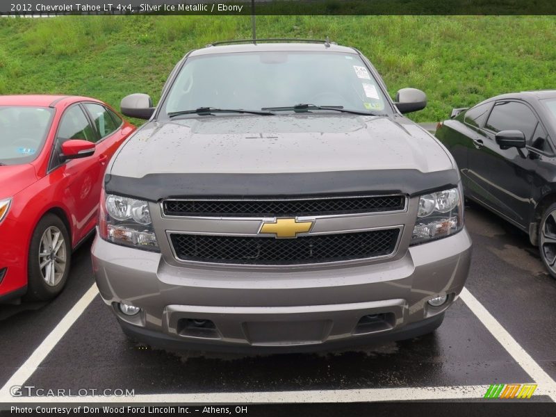Silver Ice Metallic / Ebony 2012 Chevrolet Tahoe LT 4x4